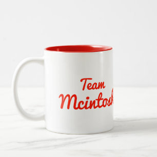 Caneca De Café Em Dois Tons Equipe Mcintosh