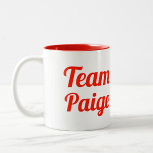 Caneca De Café Em Dois Tons Equipe Paige
