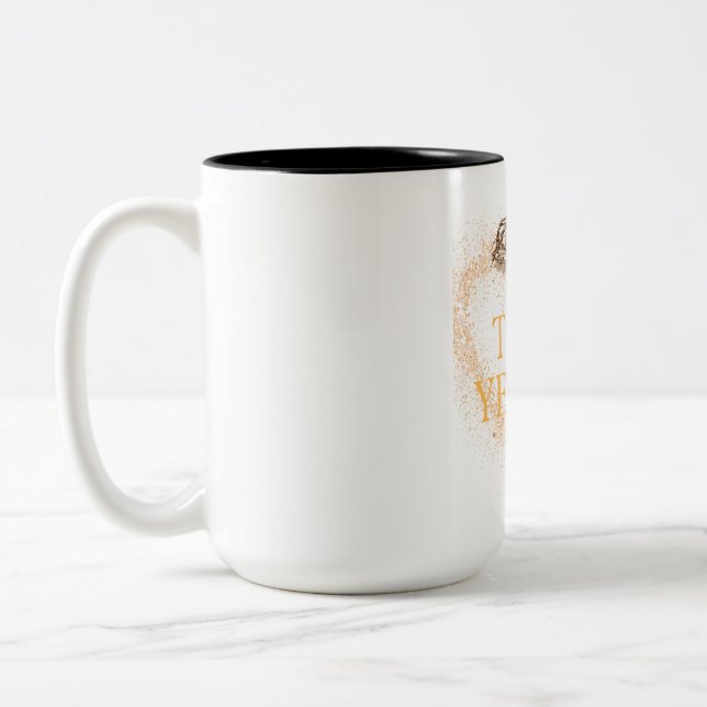 Caneca De Café Em Dois Tons Equipe Yeshua Mug (Esquerda)