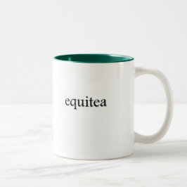 Caneca De Café Em Dois Tons Equitea Tea Mug
