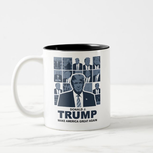 CANECA DE CAFÉ EM DOIS TONS ERA DE DONALD TRUMP (Esquerda)