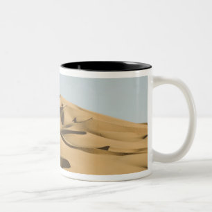 Caneca De Café Em Dois Tons Erg Awbari, deserto do Saara, Fezzan, Líbia. 4