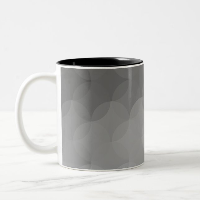 Caneca De Café Em Dois Tons Escala de Cinza (Esquerda)