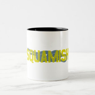 Caneca De Café Em Dois Tons Escalada em Figura de 8 de Squamish