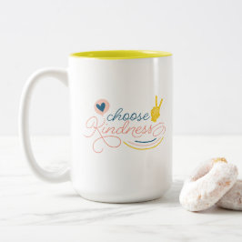 Caneca De Café Em Dois Tons Escolha o Mug de gentileza