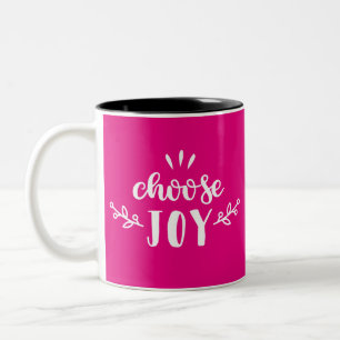 Caneca De Café Em Dois Tons Escolher Joy