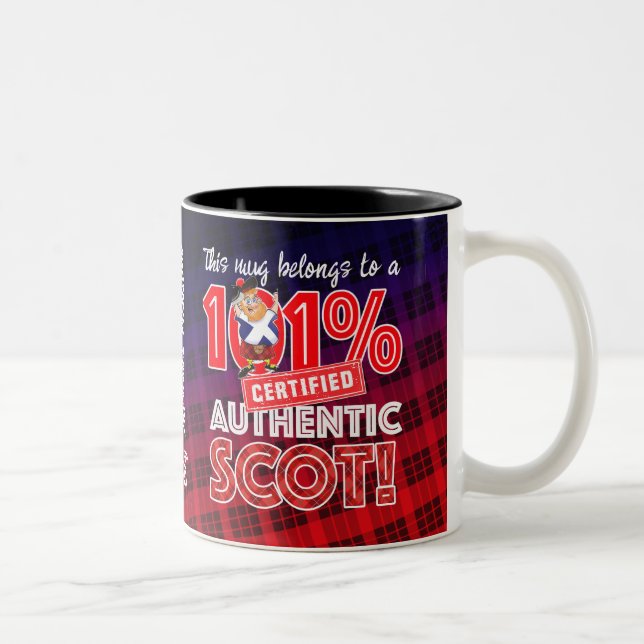 CANECA DE CAFÉ EM DOIS TONS ESCOTE AUTÊNTICO DE 101% (Direita)