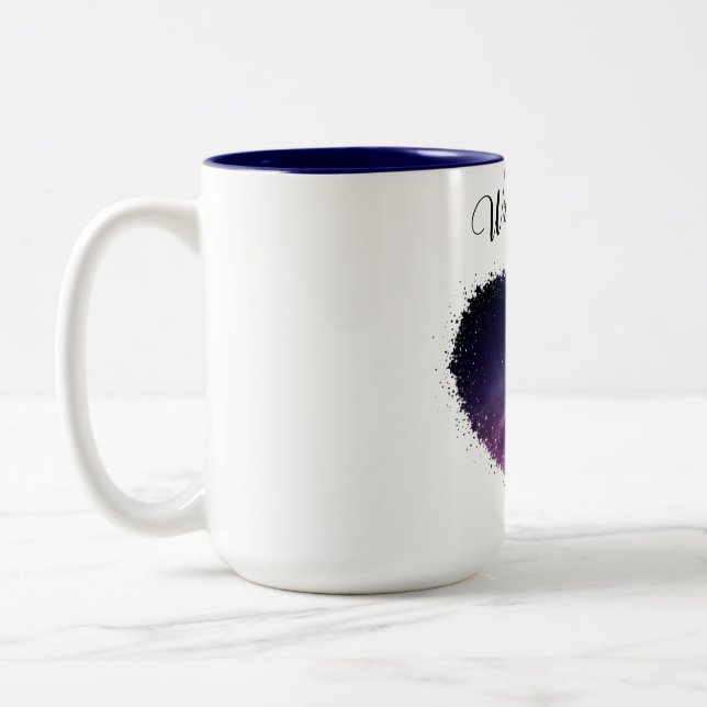 Caneca De Café Em Dois Tons Escrito nas Estrelas (Esquerda)