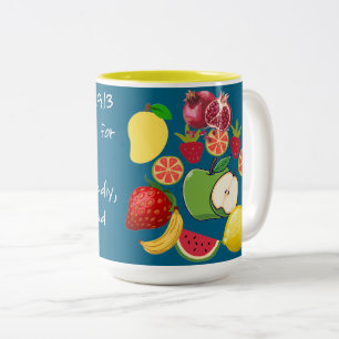 Caneca De Café Em Dois Tons Escritura