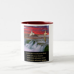 Caneca De Café Em Dois Tons Escritura Coffee