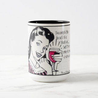 Caneca De Café Em Dois Tons Escurecimento ou sesta do vinho? Você decide!