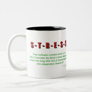 Caneca De Café Em Dois Tons Esforço