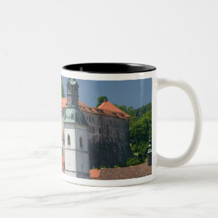 Caneca De Café Em Dois Tons ESLOVÊNIA, GORENJSKA, Skofja Loka: Igreja das Rua