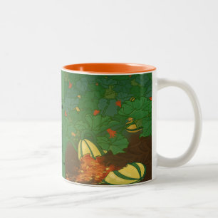 Caneca De Café Em Dois Tons Esmagado: Um Mistério do Tamanho de um Lanche Cane
