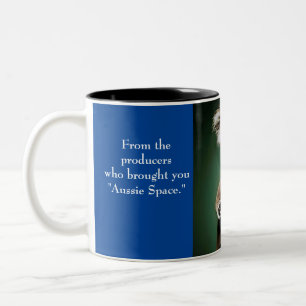 Caneca De Café Em Dois Tons Espaço Aussie- Mug