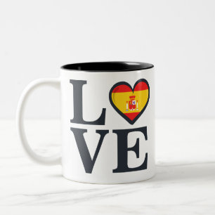 Caneca De Café Em Dois Tons Espanha