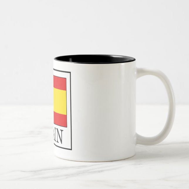 Caneca De Café Em Dois Tons Espanha (Direita)