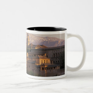 Caneca De Café Em Dois Tons Espanha, Granada, Andaluzia O Alhambra,