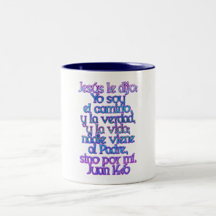 Caneca De Café Em Dois Tons Espanhol do 14:6 de John