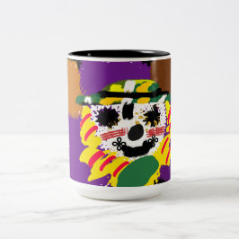 Caneca De Café Em Dois Tons Espantalho Patch lovey