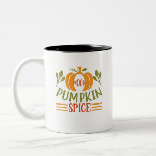 Caneca De Café Em Dois Tons Especiaria de Abóbora de Humor