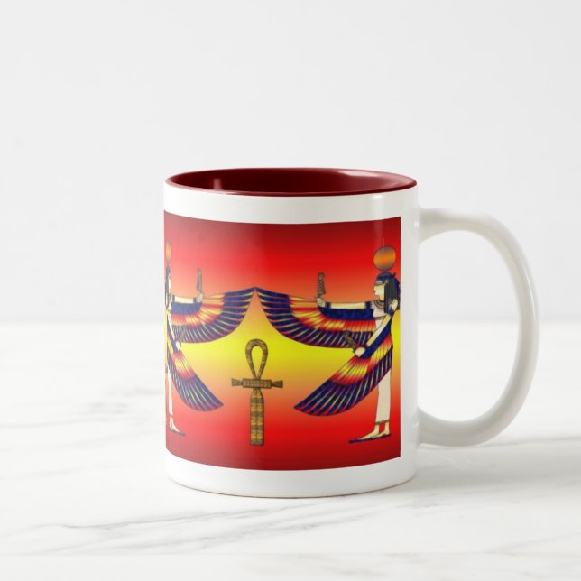Caneca De Café Em Dois Tons Espelho do Isis (Direita)