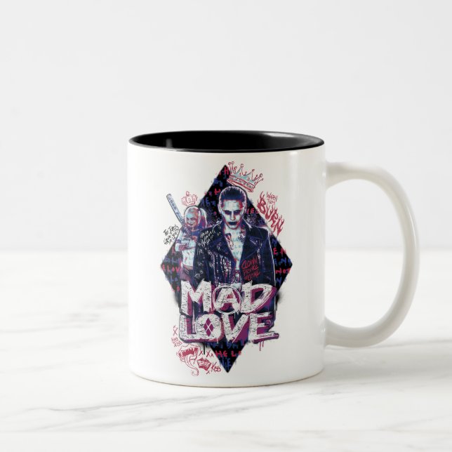 Caneca De Café Em Dois Tons Esquadrão Suicida | Amor Louco (Direita)