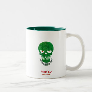 Caneca De Café Em Dois Tons Esquadrão Suicida   Ícone da cabeça da Killer C