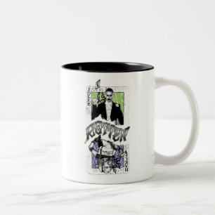 Caneca De Café Em Dois Tons Esquadrão Suicida Joker & Harley Rotten