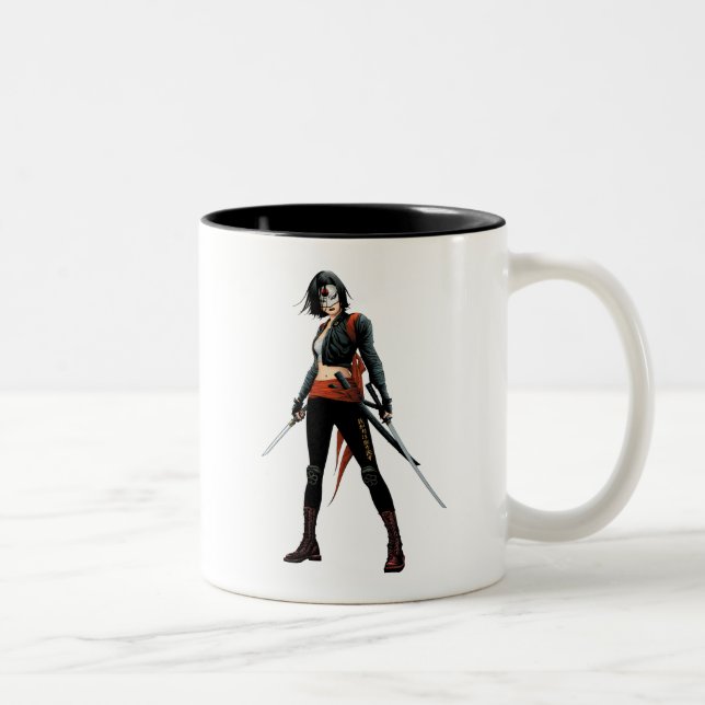Caneca De Café Em Dois Tons Esquadrão Suicida | Katana Quic Book Art (Direita)