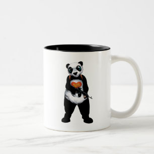 Caneca De Café Em Dois Tons Esquadrão Suicida   Panda