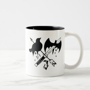 Caneca De Café Em Dois Tons Esquadrão Suicida   Símbolo de Joker