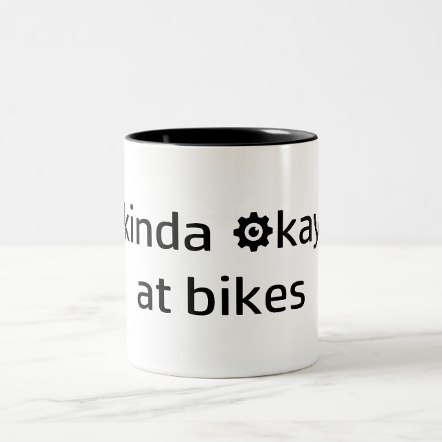 Caneca De Café Em Dois Tons Está Bem Na Bikes (Centro)
