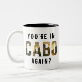 Caneca De Café Em Dois Tons Está em Cabo de novo?