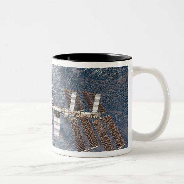 Caneca De Café Em Dois Tons Estação Espacial Internacional 8 (Direita)