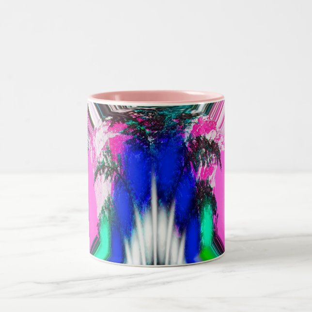 Caneca De Café Em Dois Tons Estações globais (Centro)