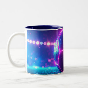 Caneca De Café Em Dois Tons Estádio Mega de Futebol