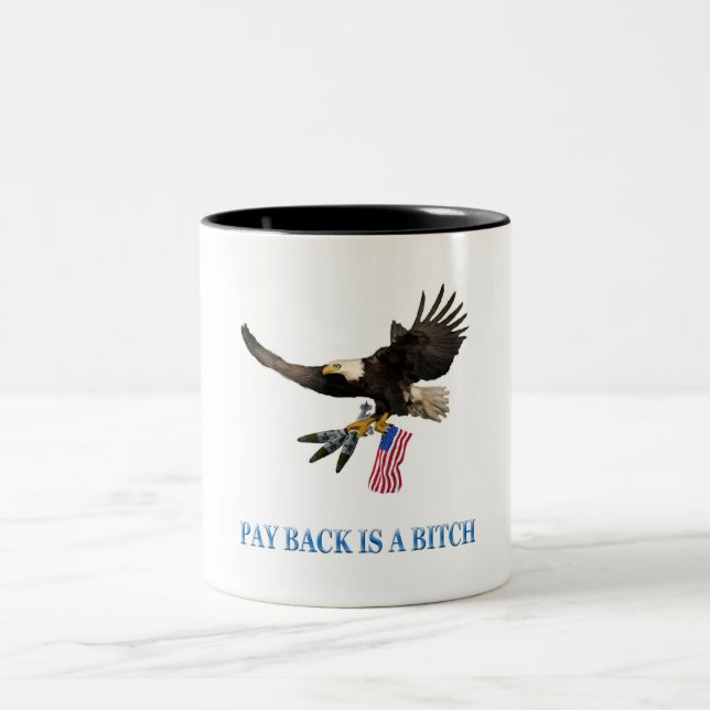 Caneca De Café Em Dois Tons Estados Unidos (Centro)