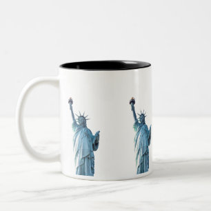 Caneca De Café Em Dois Tons Estátua da Liberdade Nova York