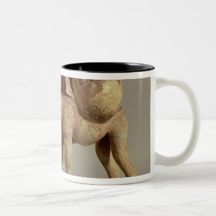 Caneca De Café Em Dois Tons Estatuetas funerárias de um camelo carregado