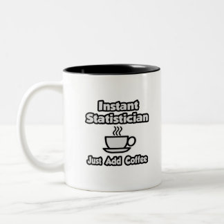 Caneca De Café Em Dois Tons Estatutador Instantâneo ... Apenas adicione café