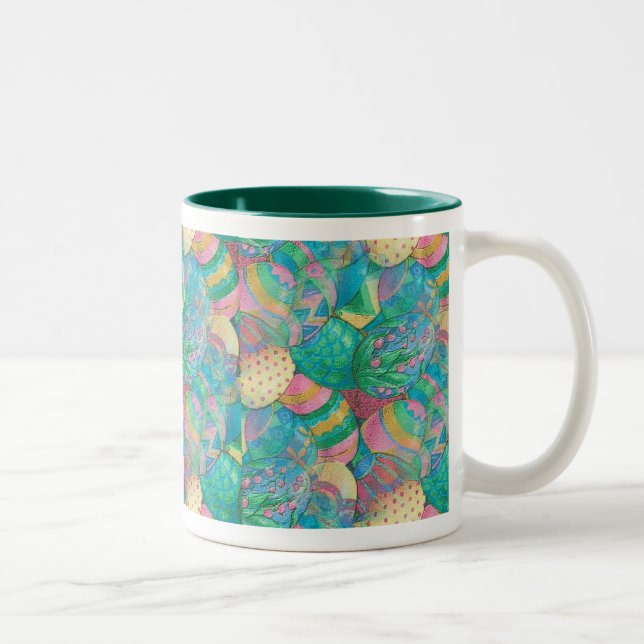 Caneca De Café Em Dois Tons Estavaganza dos ovos (Direita)