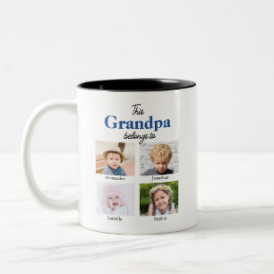 Caneca De Café Em Dois Tons Este Avô Pertence A 4 Fotos