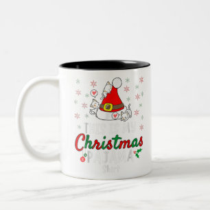 Caneca De Café Em Dois Tons Este É O Meu Papjama De Natal A Camisa Xmas Papais