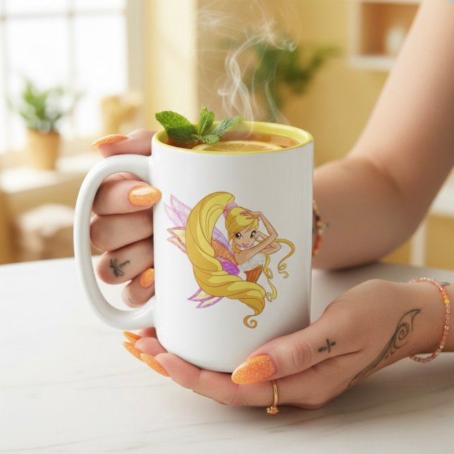Caneca De Café Em Dois Tons Estela (Criador carregado)