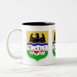 Caneca De Café Em Dois Tons Estema șvabilor bănățeni
