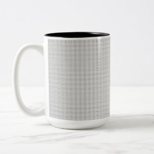 Caneca De Café Em Dois Tons Estética Minimalista de Volta às Aulas