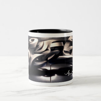 Caneca De Café Em Dois Tons estilo