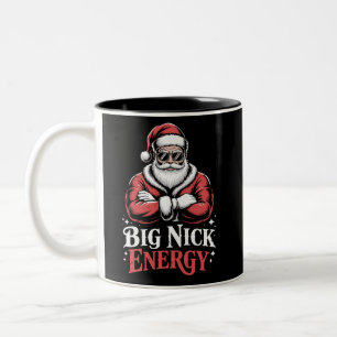 Caneca De Café Em Dois Tons Estilo Grunhido Grande Energia de Nick Divertido N