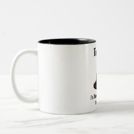 Caneca De Café Em Dois Tons Estou Grato/GPH